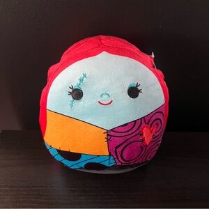 NEW Squishmallow Disney Nightmare Before Christmas Sally Heart Pin Valentine 8"